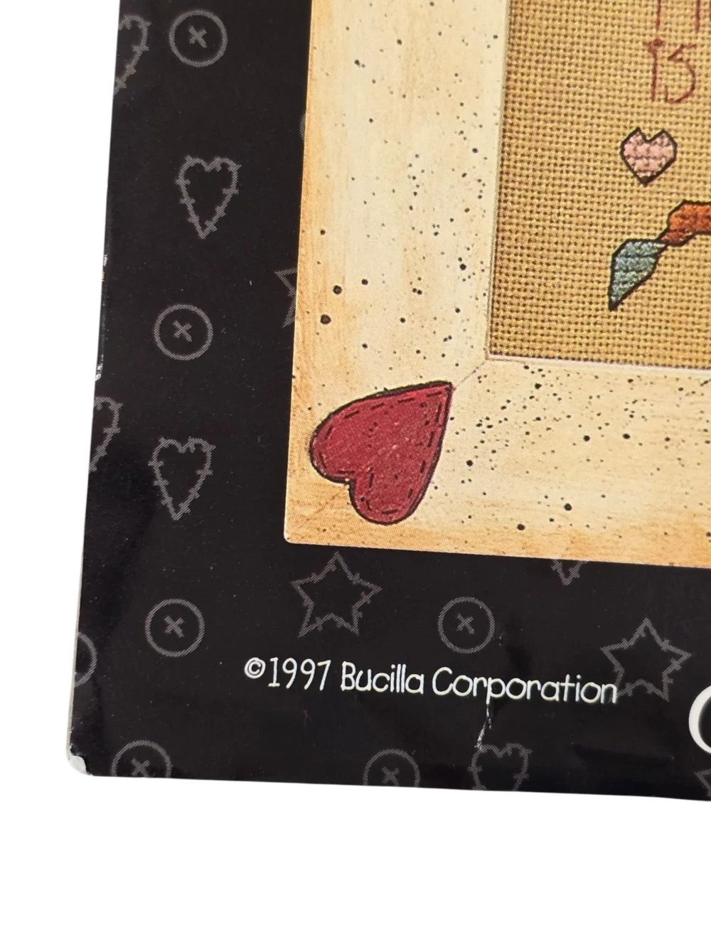Vintage Bucilla Button Buddies Cross Stitch Kit 1997 Birdhouse DIY Cottagecore